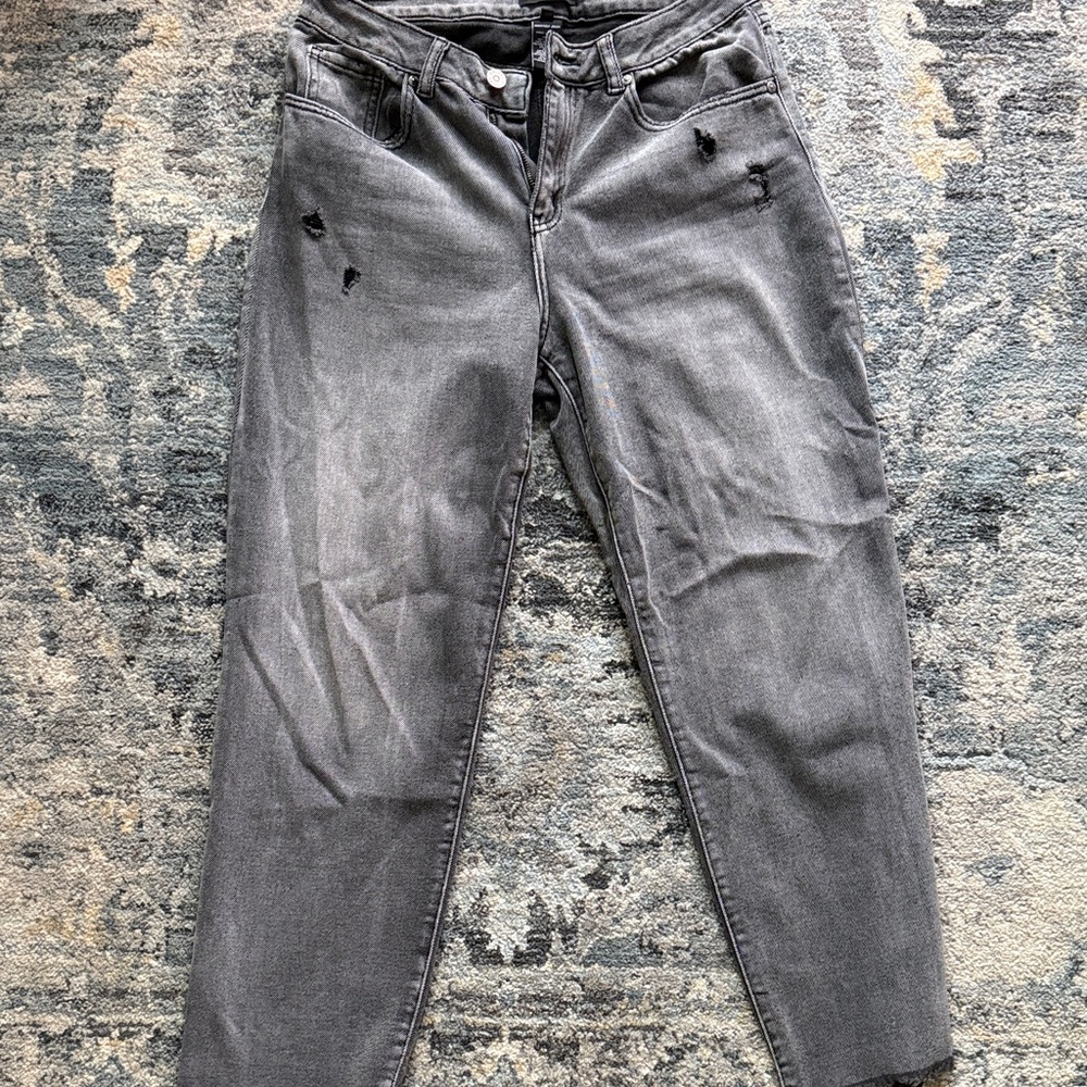 Sincerely Jules Black and Gray Denim